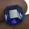 Natural Blue Tanzanite Loose Gemstone 9.25 Ct Square Shape for Jewelry Making and Gem Collections