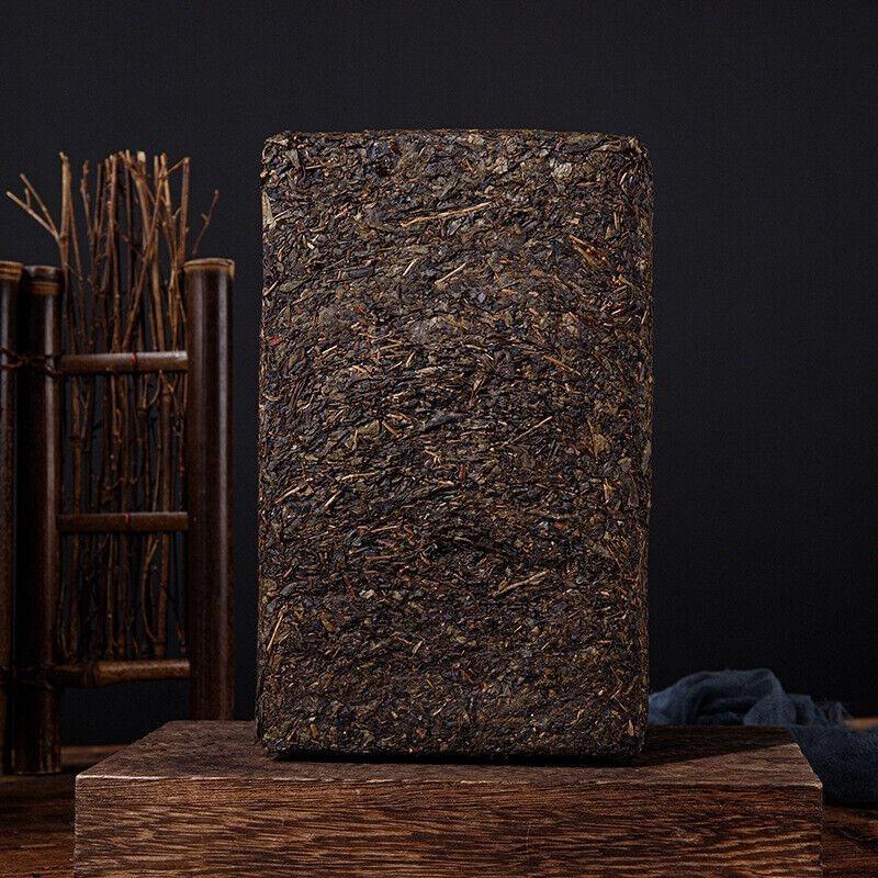 1 kg Anhua-Schwarztee, goldene Blume, handgefertigter Porzellan-Brick-Tee, Tientsin