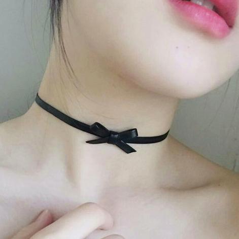 Goth Black Velvet Choker Necklaces Gothic Style Rope Women Neck Decoration Chocker Jewelry On Girl Neck Accessories