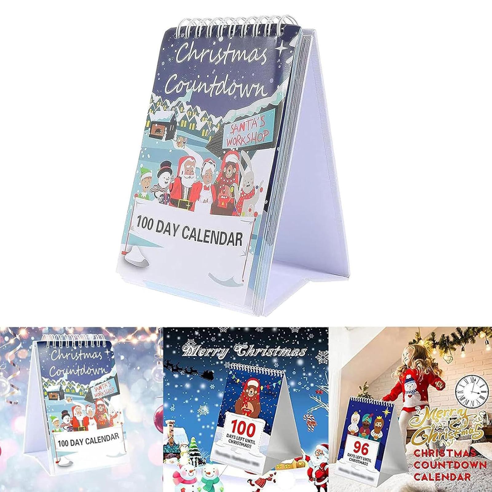 100 дней обратный отсчет настольный календарь отрывной календарь обратный отсчет — фото 2