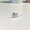 Butterfly-Control Titanium Ear Cartilage Studs: Playful & Cute Collection