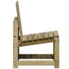 3 Piece Garden Lounge Set Pressure Treated Pine Wood