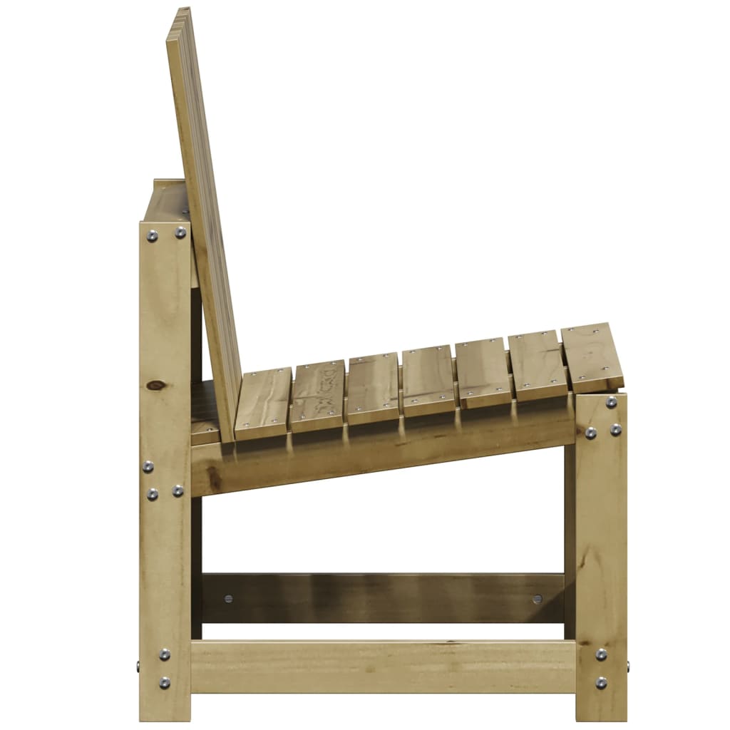 3 Piece Garden Lounge Set Pressure Treated Pine Wood
