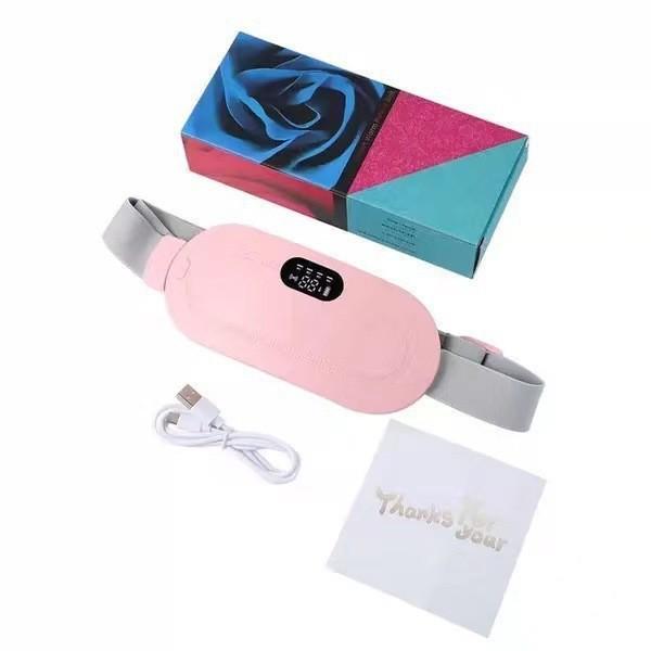 Cross-Border Digital Heating Waist Belt for Menstrual Relief with Vibration and Lumbar Support