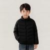 Kinder-Stehkragen Winter-Schuluniform-Artefakt, Daunenjacke innen, leichter Liner außen, Jungenjacke, mittlere und große Kinderkleidung