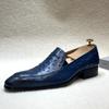 Fashion Vintage Fashion Genuine Leather Men's Tassel Loafers Dress Shoes - Casual Elegant Footwear for Business Party Wedding
