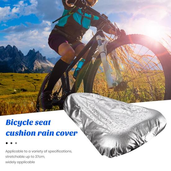 Housse de protection contre la pluie pour siège de vélo, imperméable, en PVC, pliable, légère, pour VTT, vélo de route, protection contre la poussière, la neige et le soleil