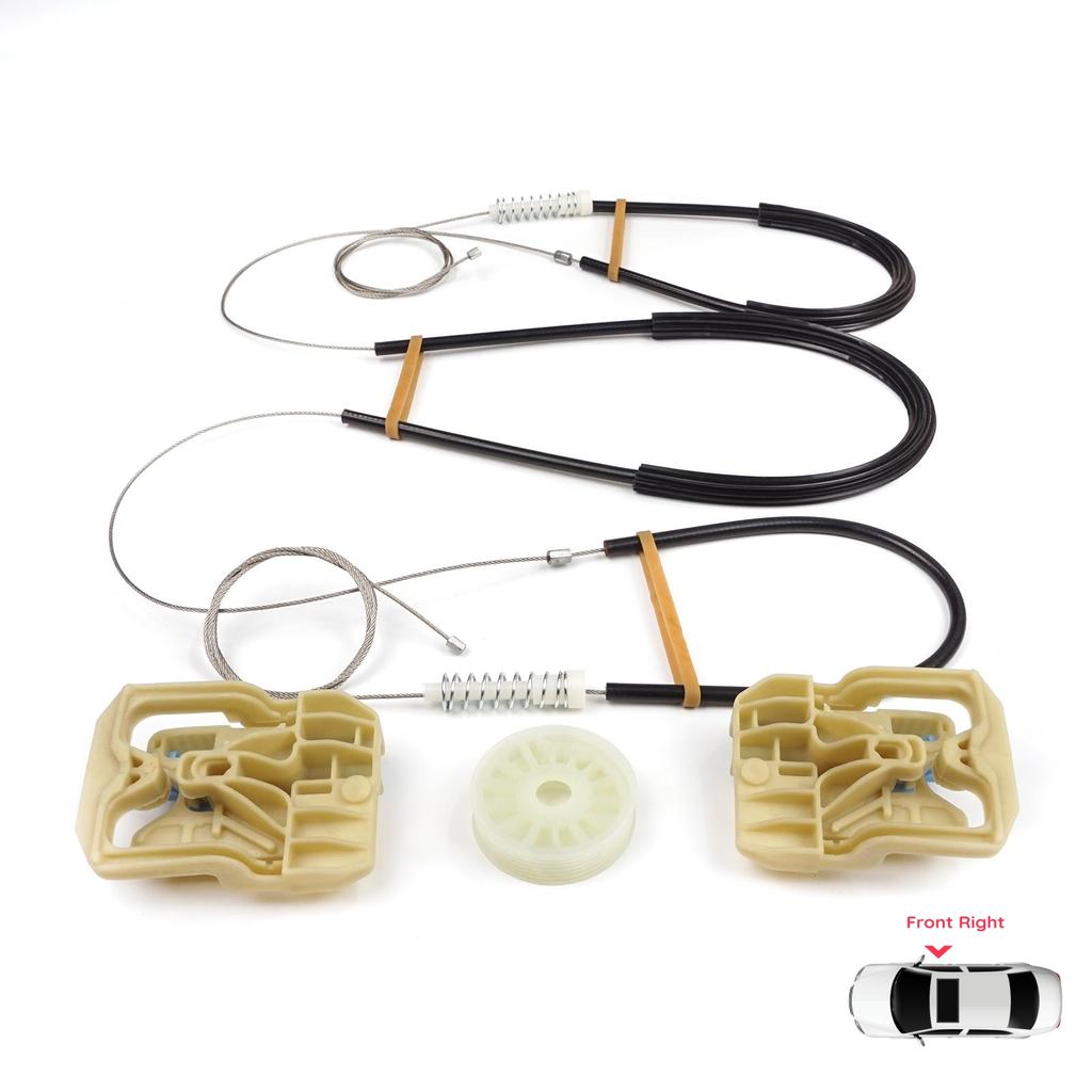 EWR5169 Electric Window Lifter Regulator Repair Set Front Right for  A4 S4 B8 8K 8KH 8K5 8K2 2008-2015 4/5 Door 8K0837462