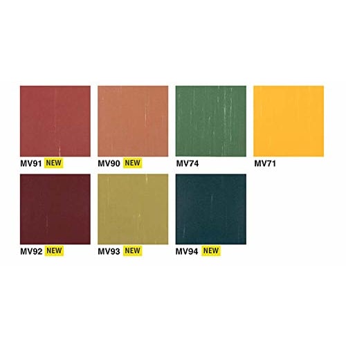 Toli Machiko V PVC Tiles, Case of 50, KT P-Tiles, 303mm x 303mm, Standard Composition Vinyl Floor Tile (MV70)