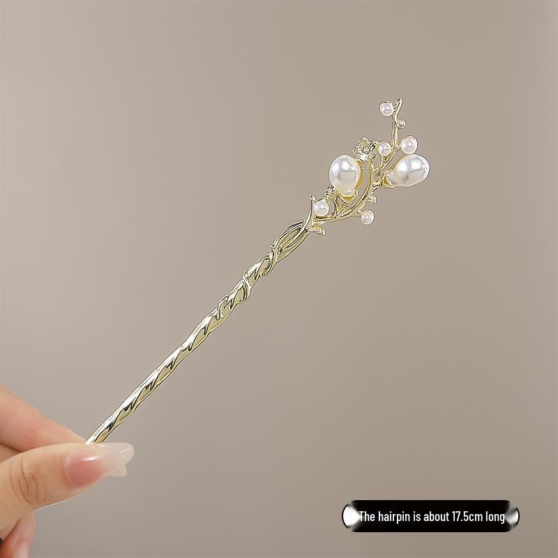 Tassel Flower Hairpin: Elegant Chinese Style Hanfu & Qipao Hair Accessory for Women