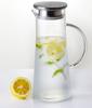 1500ml Transparent Heat-Resistant Glass Pitcher - Hot/Cold Water, Juice & Beverage Container, Easy Clean