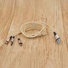 Charging Cable Three-in-One Fast Charge Nylon Braided 2A 8Pin Type-C Micro USB Charging Cord Mobile Phone Wire for Home