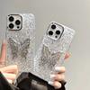 Premium Silver Butterfly for Samsung S26plus Mobile Phone Case Gypsy Sequins A55 A52 Internet celebrity Luxury Women's