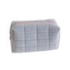 Plush Makeup Bag Travel Cosmetic Storage Bag Portable Zippered Cosmetic Organizer for Makeup Brushes Lotions Business Trip