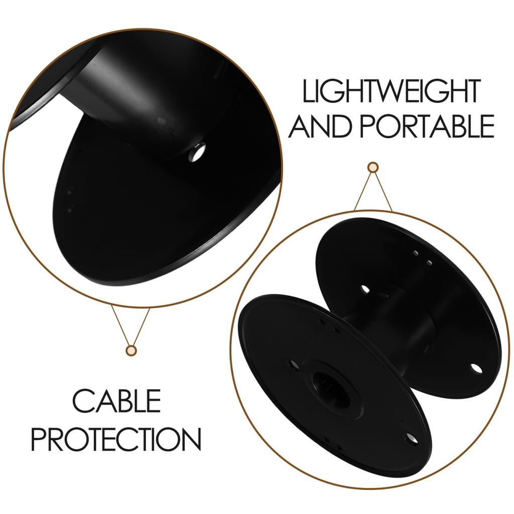 LEDMOMO Industrial Cable Management Lightweight and Portable Plastic Cord Storage Wheel for Electrical Extension and Cable Organizers Reel, Cords,