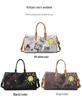 Trendy Graffiti Travel Bag: New Fashion Casual Luggage with Wet/Dry Separation for Women