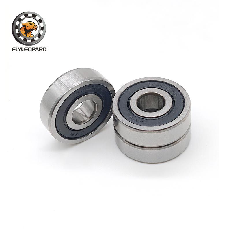 In-stock 6900 2RS Thin-walled Deep Groove Ball Bearing, 10x22x6, High-speed Motor Bearing with Blue Rubber Seal.