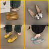 Ballerinas für Damen aus PU-Material mit weicher Sohle für den täglichen Gebrauch Frühling 2024