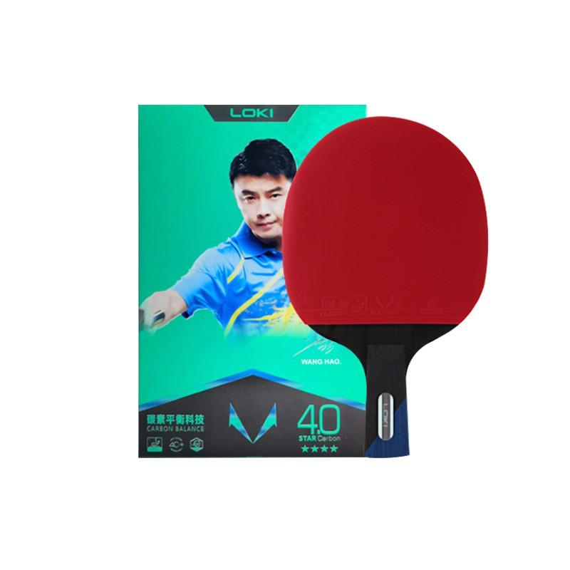 LOKI Carbon Tischtennisschläger Anfänger Erwachsene Unisex Training Wettkampf Gebrauch Einzelschläger