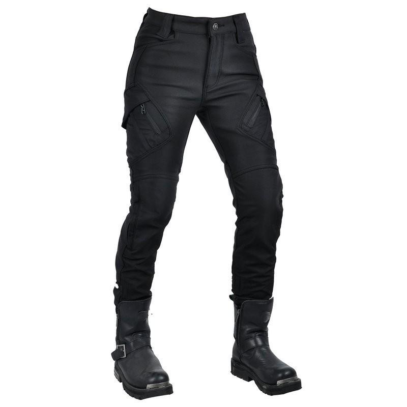 Womens Winter Motorcycle Riding Pants Waterproof Thermal Windproof High-Waist Protective Gear With Upgraded Armor