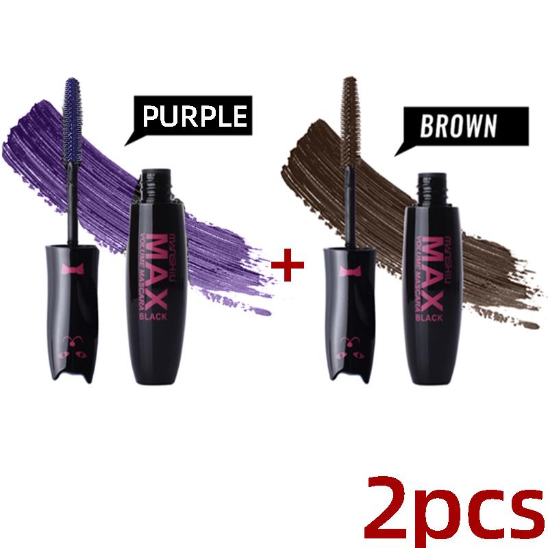 

Длинная керлинговая тушь для ресниц, водонепроницаемая, удлиняющая объем, несмазывающаяся ресницы, макияж глаз