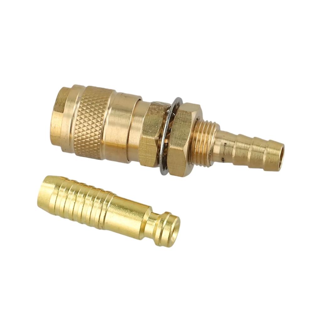 TIG Welding Compatible Gas & Water Quick Connector 10mm Inner Diameter For Tube Fitment with Reliable Performance
