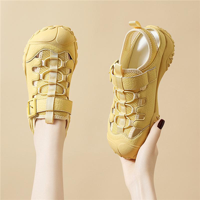 Women's Sandals Summer New Mesh Breathable Outdoor Casual Shoes Non-slip Casual Shoes Sneakers In Stock
