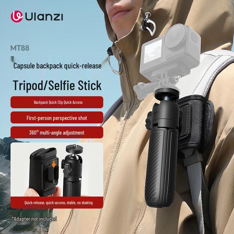 Ulanzi MT88 Capsule Mini Quick-Release Tripod for Action Cameras