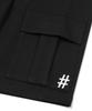 BEENTRILL Standard Cargo Bermuda Pants (Black)
