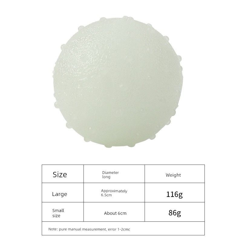 

Pet Supplies Dog Toys Solid Ball TPR Luminous Rubber Bouncy Ball Golden Retriever Bite Resistance Training Interactive Dog Toys 6cm paragraph