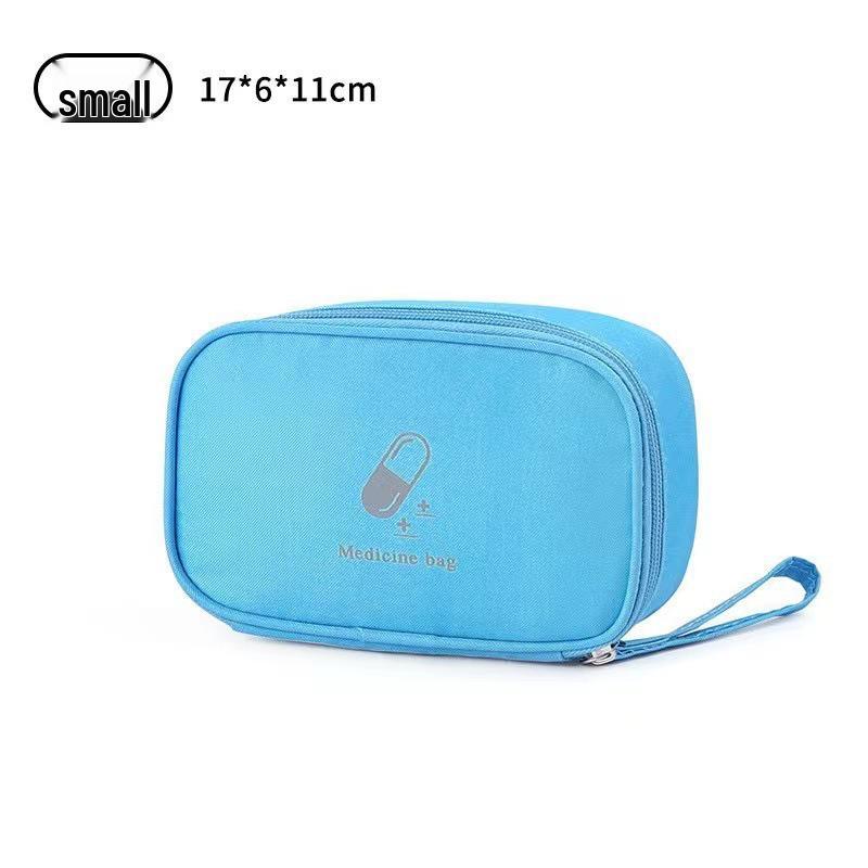 Compact First Aid Kit: Travel, Home, and Outdoor Emergency Medicine Storage for Kids