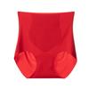 Fashionable Women's Abdominal Tightening Underwear Comfortable Breathable Summer Thin High Waist Plus Size Women's Triangle Panties