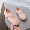 Children Girls' PU Leather Shoes Spring Autumn New Breathable Baby Girl Mary Jane Princess Fashion School Student Loafer