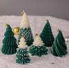 Christmas Tree Soy Wax Candle, Handmade Scented Gift for Xmas Holiday, Home Decor for Women Men, Holiday Present