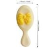Handle Portable Comb Scalp Massage Pocket Hair Brush Hair Care Bow Comb  Student