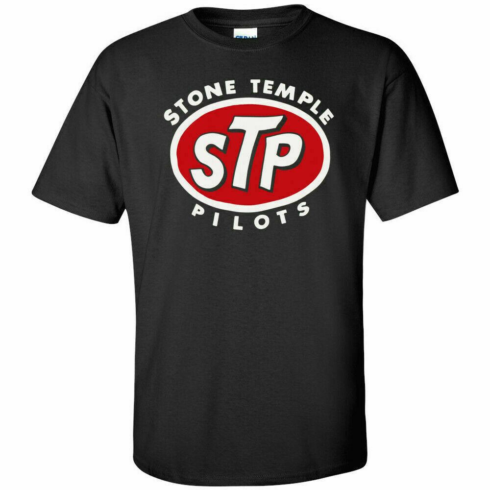 Stone Temple Pilots STP Logo T Shirt Mens Vintage Style Retro Rock Band Tee New Unisex T-Shirt S