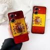 Spain Flag Phone Cover for Xiaomi Redmi Note 13 14 ProPlus Pro Plus 14C A4 13C Pro+ Note14 Protective Case