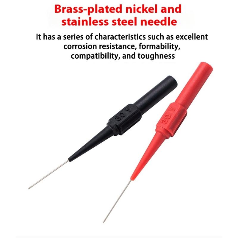 Copper Tip None Destructive Test Probe Needle For Automotive Maintenance & Electrical Diagnostics Without Damaging Wire