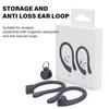 Secure Fit Silicone Ear Hooks for AirPods 1/2/3 Anti Slip Sport Accessories For Active Users