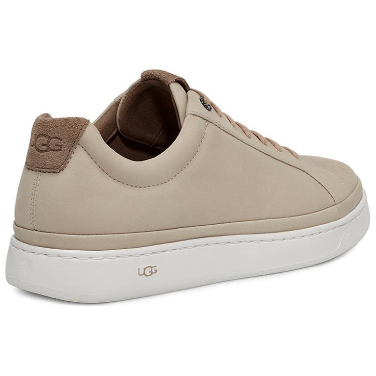 UGG Comfortable Versatile Round Toe Lace-Up Low-Top Sneakers Men Sneakers Beige 1132715-PRC