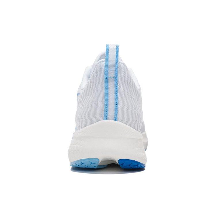 Li Ning Red Hare 5 Stoff Dämpfung Niedriger Schaft LIGHT FOAM Laufschuhe Herren Weiß Blau ARMT047-2