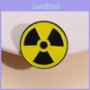 Creative Radiation Geometric Sign Brooch Durable Alloy Pin For Fashionable Accessories