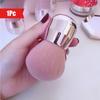 1PC Mushroom Head Loose Powder Brush Full Set Large Honey Powder Blush Brush Beauty Tool Soft Hair Makeup Brush Pink Setting Brush