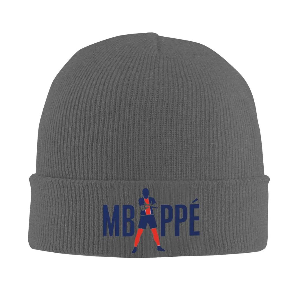 Custom KMMbappes Football Soccer Skullies Beanies Caps For Unisex Women Unisex Fashion Winter Warm Knitting Hat Adult Bonnet Hats