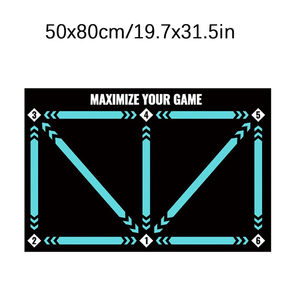 Soccer ball control training mat | Stable and silent rubber base | Digital Guidance Design | Improve ball sense, daily training