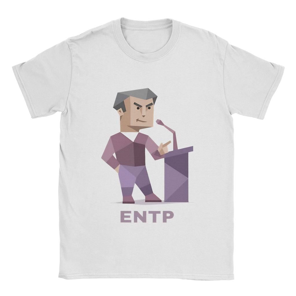 Men's ENTP, MBTI T Shirts  Cotton Tops Funny Short Sleeve Round Collar Tees Gift T-Shirts