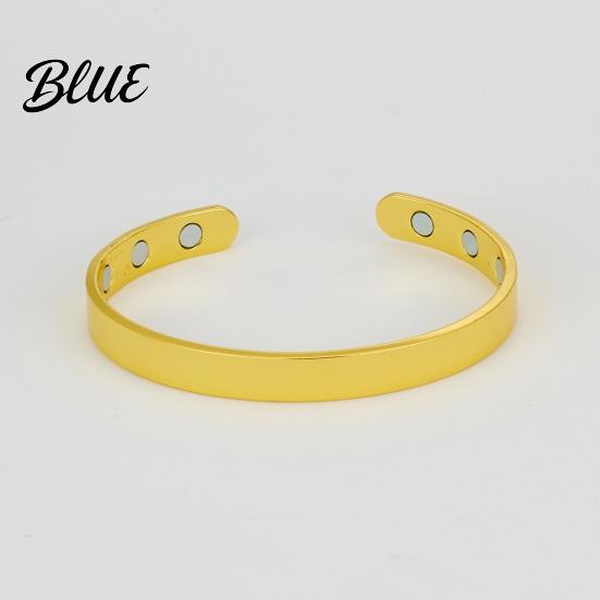 Custom Fit Bracelet Magnetic Adjustable Unisex Minimalist Alloy Bangle
