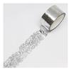 Made in Japan GR-4078 Kamii-so  Fleurette (Silver Foil) 20mm x 3m
