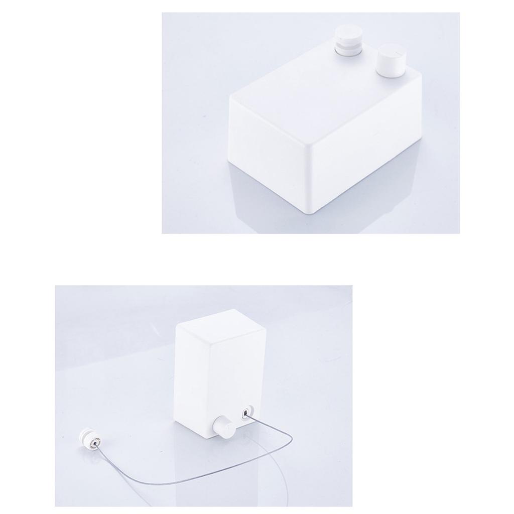 Einziehbare Wäscheleine Edelstahl Wäscheaufhängeseil Schnur Trocknen Ausziehbare Wäscheleine