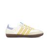 Adidas Originals SAMBA OG Slip Resistant Abrasion Resistant Low top Skateboard Shoes Unisex Yellow White B75806(Team354-)